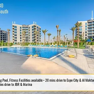 Budget-friendly 2bd Near Expo With A Huge Pool شقة دبي